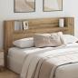 Preview: ARDEBO.de - Kopfteil Schrank Eiche handwerklich 180 x 17 x 104,5 cm