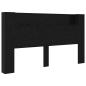 Preview: Kopfteil Schrank Schwarze Eiche 180 x 17 x 104,5 cm