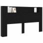 Preview: Kopfteil Schrank Schwarze Eiche 180 x 17 x 104,5 cm