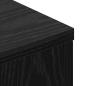 Preview: Kopfteil Schrank Schwarze Eiche 180 x 17 x 104,5 cm