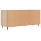Preview: TV-Schrank Sonoma-Eiche 104x35x50 cm Holzwerkstoff