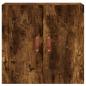 Preview: Wandschrank Räuchereiche 60x31x60 cm Holzwerkstoff