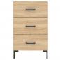 Preview: Nachttisch Sonoma-Eiche 40x40x66 cm Holzwerkstoff