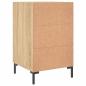 Preview: Nachttisch Sonoma-Eiche 40x40x66 cm Holzwerkstoff