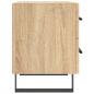 Preview: Nachttische 2 Stk. Sonoma-Eiche 40x35x47,5 cm Holzwerkstoff
