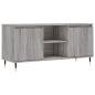 Preview: TV-Schrank Grau Sonoma 104x35x50 cm Holzwerkstoff