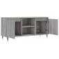 Preview: TV-Schrank Grau Sonoma 104x35x50 cm Holzwerkstoff