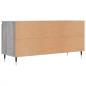 Preview: TV-Schrank Grau Sonoma 104x35x50 cm Holzwerkstoff