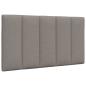 Preview: Bettgestell ohne Matratze "Hanko" Taupe 90x200 cm Stoff