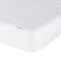 Preview: Bett mit Matratze "Hanko" Taupe 90x200 cm Stoff