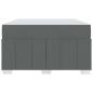 Preview: Bettgestell Dunkelgrau 120 x 200 cm Stoff