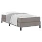 Preview: Boxspringbett Sonstiges Taupe 80 x 200 cm Stoff