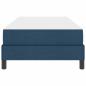 Preview: Boxspringbett Sonstiges Blau 90 x 190 cm Stoff