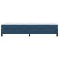 Preview: Boxspringbett Sonstiges Blau 90 x 190 cm Stoff