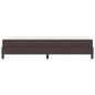 Preview: Boxspringbett Sonstiges Dunkelbraun 90 x 200 cm Stoff