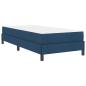 Preview: Boxspringbett Sonstiges Blau 90 x 200 cm Stoff