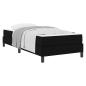 Preview: Boxspringbett Sonstiges Schwarz 100 x 200 cm Stoff