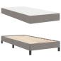 Preview: Boxspringbett Sonstiges Taupe 100 x 200 cm Stoff