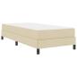 Preview: Boxspringbett Sonstiges Creme 100 x 200 cm Stoff