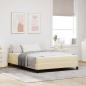 Preview: ARDEBO.de - Boxspringbett Sonstiges Creme 140 x 200 cm Stoff