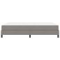 Preview: Boxspringbett Sonstiges Taupe 160 x 200 cm Stoff