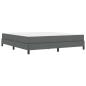 Preview: Boxspringbett Sonstiges Dunkelgrau 180 x 200 cm Stoff
