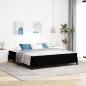 Preview: ARDEBO.de - Boxspringbett Sonstiges Schwarz 180 x 200 cm Stoff