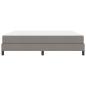 Preview: Boxspringbett Sonstiges Taupe 180 x 200 cm Stoff