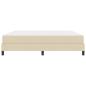 Preview: Boxspringbett Sonstiges Creme 180 x 200 cm Stoff