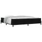Preview: Boxspringbett Sonstiges Schwarz 200 x 200 cm Stoff