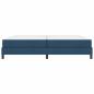 Preview: Boxspringbett Sonstiges Blau 200 x 200 cm Stoff