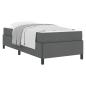 Preview: Boxspringbett Dunkelgrau, Schwarz 90 x 200 cm