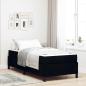 Preview: ARDEBO.de - Boxspringbett Schwarz, Schwarz 100 x 200 cm