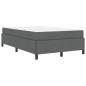 Preview: Boxspringbett Dunkelgrau, Schwarz 120 x 190 cm