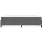 Preview: Boxspringbett Dunkelgrau, Schwarz 120 x 190 cm