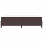 Preview: Boxspringbett Braun 140 x 190 cm Stoff, Ingenieurholz
