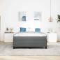 Preview: Boxspringbett Dunkelgrau, Schwarz 140 x 200 cm
