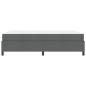 Preview: Boxspringbett Dunkelgrau, Schwarz 140 x 200 cm