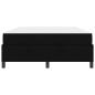 Preview: Boxspringbett Schwarz, Schwarz 140 x 200 cm