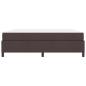 Preview: Boxspringbett Braun 180 x 200 cm Stoff, Ingenieurholz