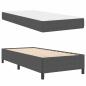 Preview: Bettgestell Sonstiges Dunkelgrau 80 x 200 cm Cordstoff