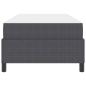 Preview: Bettgestell Sonstiges Dunkelgrau 80 x 200 cm Cordstoff