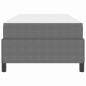Preview: Bettgestell Sonstiges Hellgrau 90 x 190 cm Cordstoff