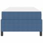 Preview: Bettgestell Sonstiges Blau 90 x 190 cm Cordstoff