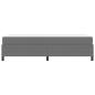 Preview: Bettgestell Sonstiges Hellgrau 100 x 200 cm Cordstoff
