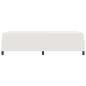 Preview: Bettgestell Sonstiges Creme 100 x 200 cm Cordstoff