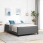 Preview: ARDEBO.de - Bettgestell Sonstiges Hellgrau 140 x 190 cm Cordstoff