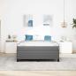 Preview: Bettgestell Sonstiges Hellgrau 140 x 190 cm Cordstoff