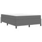 Preview: Bettgestell Sonstiges Hellgrau 140 x 190 cm Cordstoff
