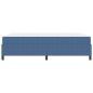 Preview: Bettgestell Sonstiges Blau 140 x 200 cm Cordstoff
